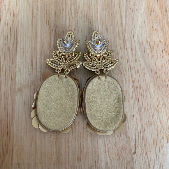 Kate Spade By the Pool Pineapple Drop Earrings - Picture 7 of 7